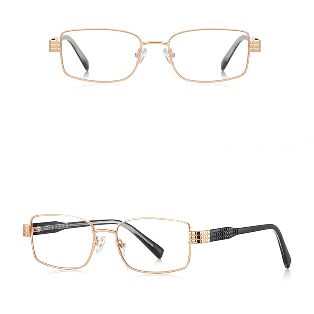 Ochelari De Calculator Dama Techsuit 3163, Anti-Blue Light, Negri Aurii
