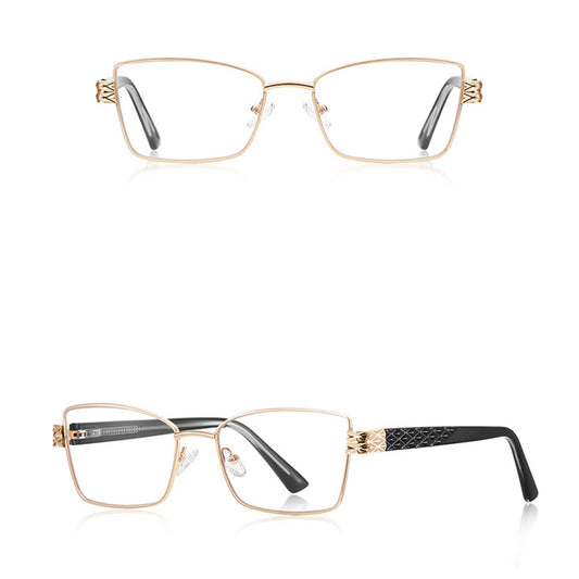 Ochelari De Calculator Dama Techsuit 3171, Anti-Blue Light, Negri Aurii