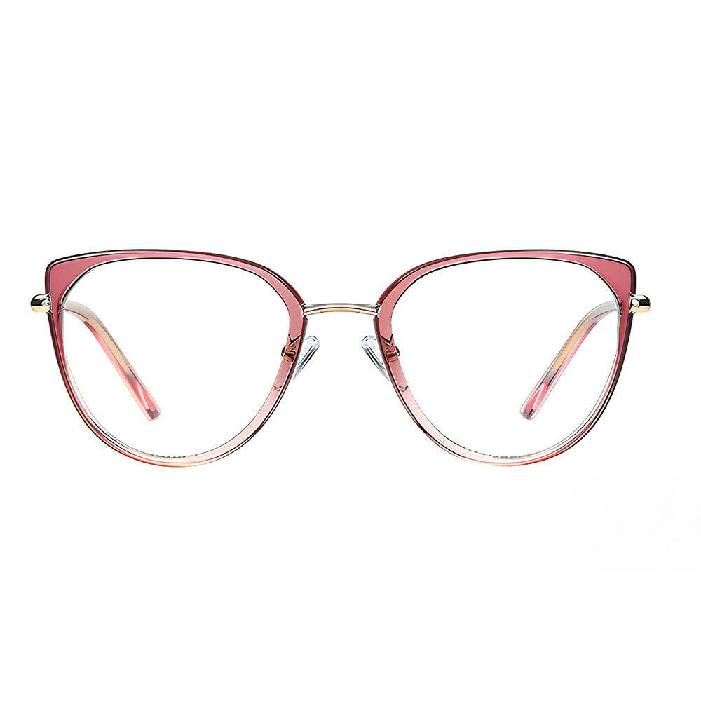 Ochelari De Calculator Dama Techsuit 82290, Anti-Blue Light, Aurii Roz