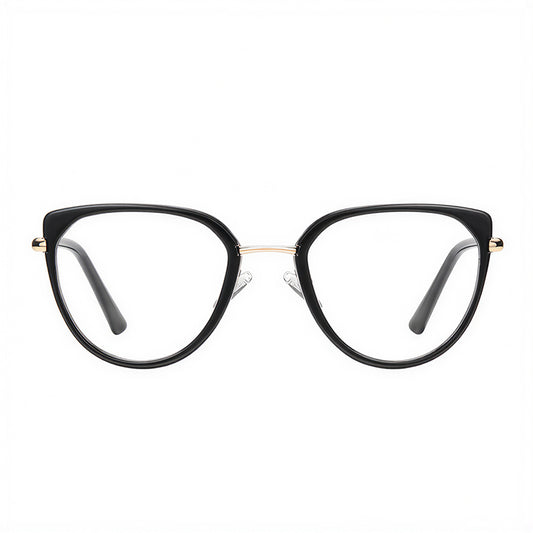 Ochelari De Calculator Dama Techsuit 82290, Anti-Blue Light, Negri Aurii