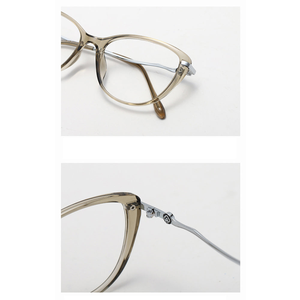 Ochelari De Calculator Dama Techsuit 86162, Anti-Blue Light, Argintii Maro