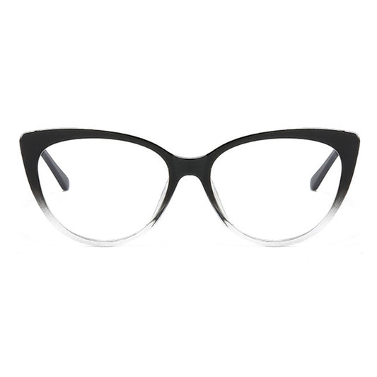 Ochelari De Calculator Dama Techsuit F5018-C7, Anti-Blue Light, Negri Transparenti