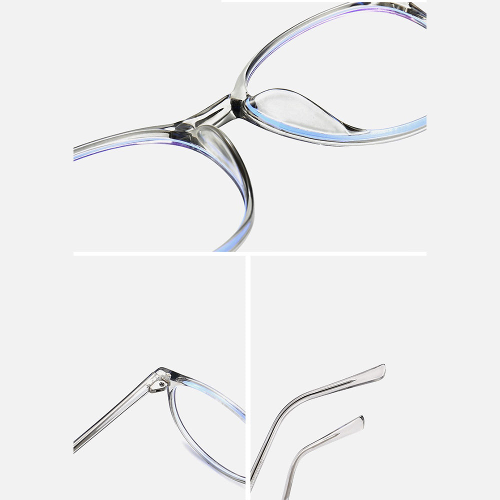 Ochelari De Calculator Dama Techsuit F8551-C7, Anti-Blue Light, Gri