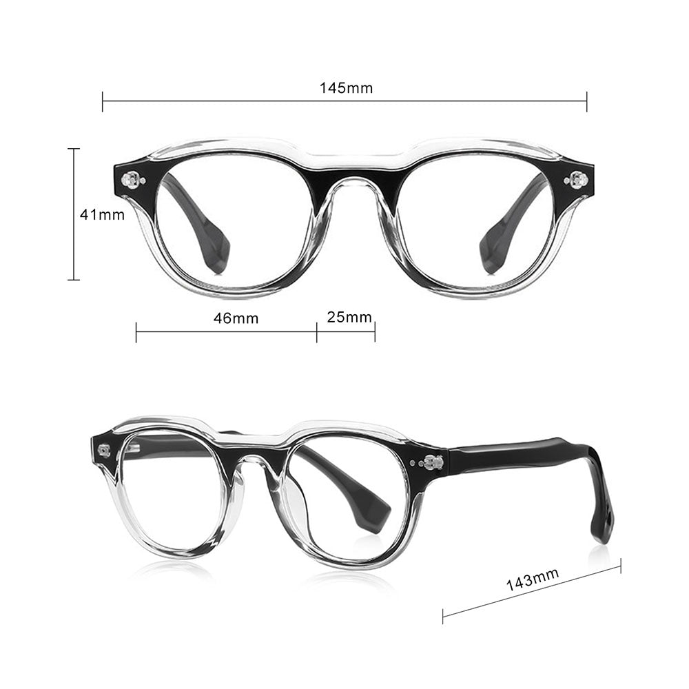 Ochelari De Calculator Dama Techsuit LS088, Anti-Blue Light, Negri Gradient
