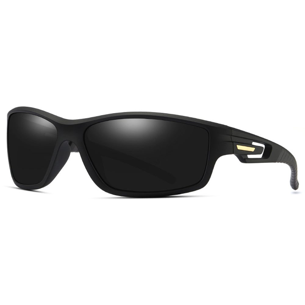Ochelari De Ciclism Unisex Techsuit 201910, Polarizati, Negri
