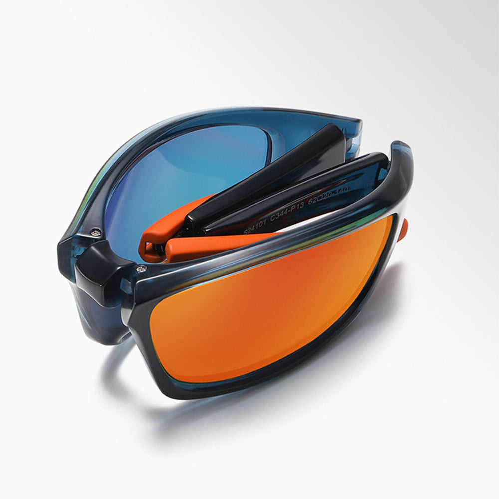 Ochelari De Ciclism Unisex Techsuit 24101, Polarizati, Negri Mov