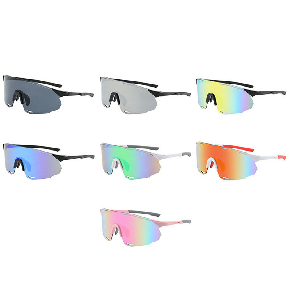 Ochelari De Ciclism Unisex Techsuit 8853, Negri Argintii
