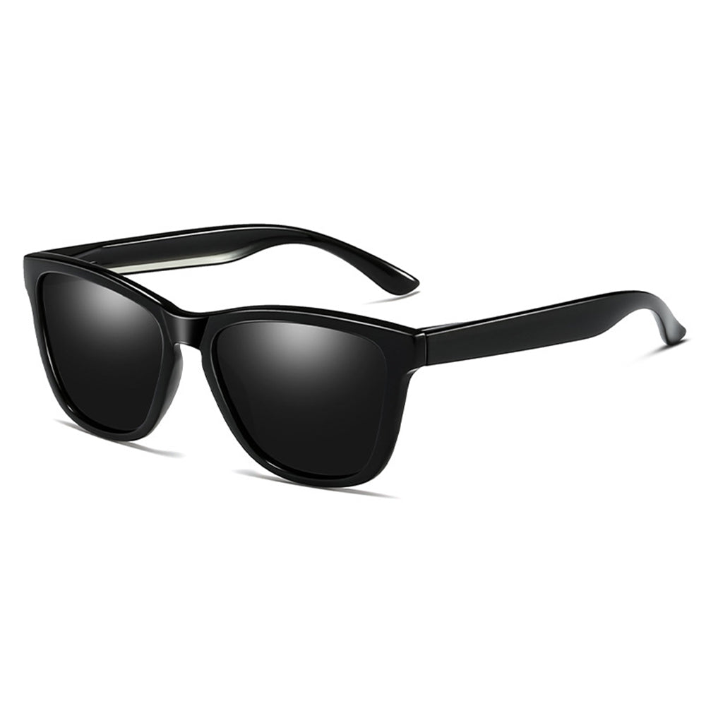Ochelari De Soare Barbati Techsuit 0717, Polarizati, Protectie UV, Negri