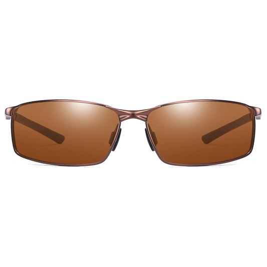 Ochelari De Soare Barbati Techsuit 559, Polarizati, Protectie UV, Maro