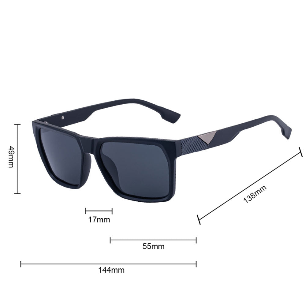 Ochelari De Soare Barbati Techsuit 8500, Polarizati, Protectie UV, Maro