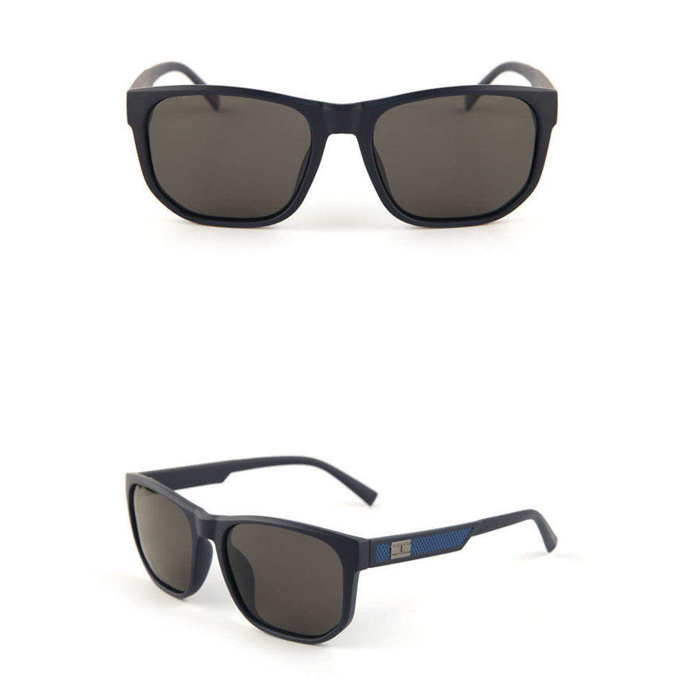 Ochelari De Soare Barbati Techsuit 8502, Polarizati, Protectie UV, Albastrii Mat Gri