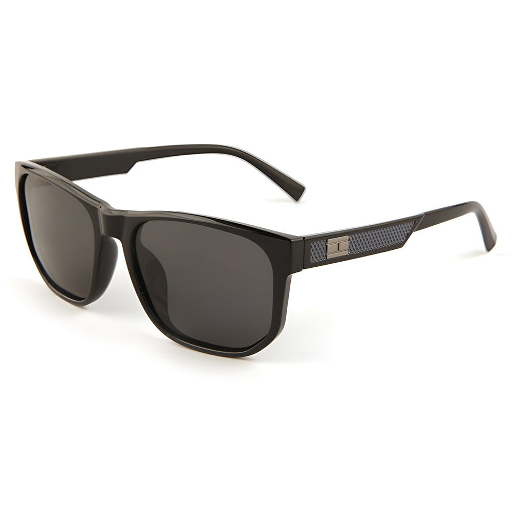 Ochelari De Soare Barbati Techsuit 8502, Polarizati, Protectie UV, Negri