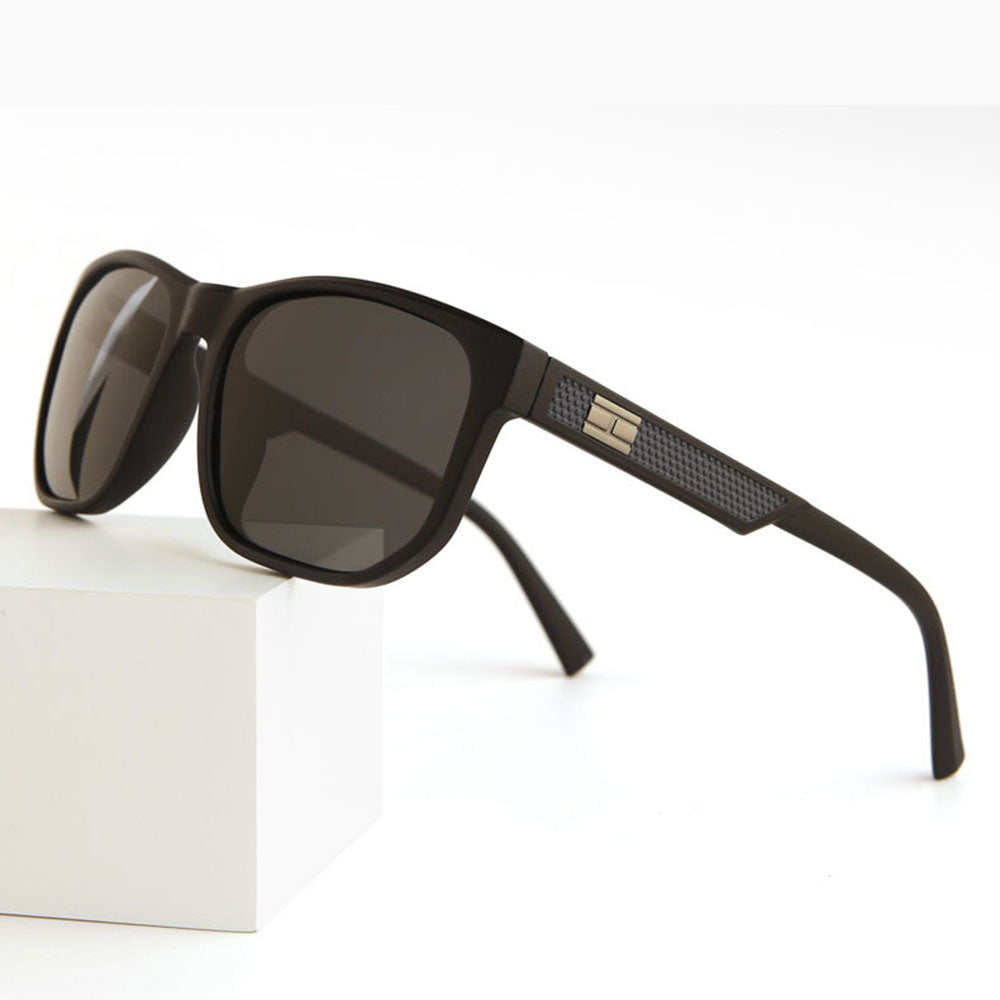Ochelari De Soare Barbati Techsuit 8502, Polarizati, Protectie UV, Negri