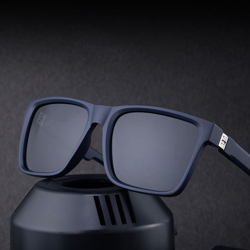 Ochelari De Soare Barbati Techsuit 8506, Polarizati, Protectie UV, Negri Mat