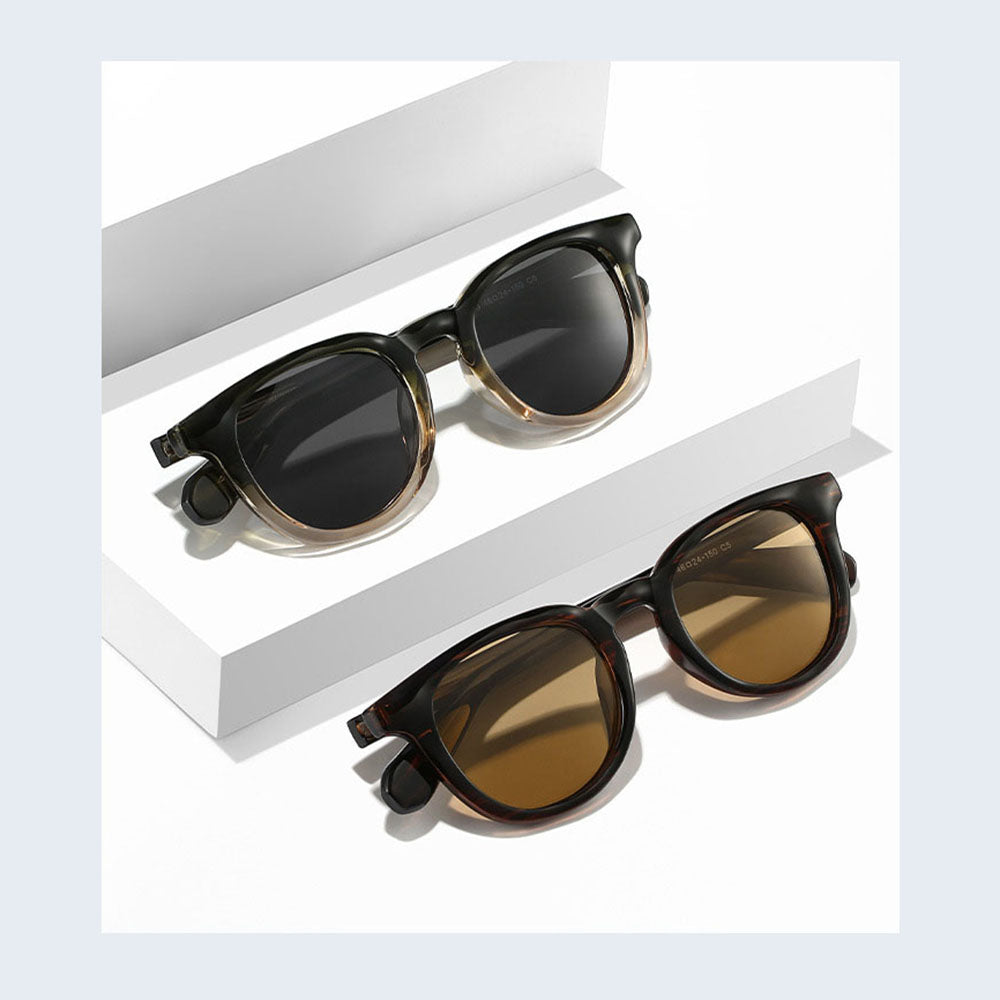 Ochelari De Soare Barbati Techsuit 8663, Polarizati, Protectie UV, Negri