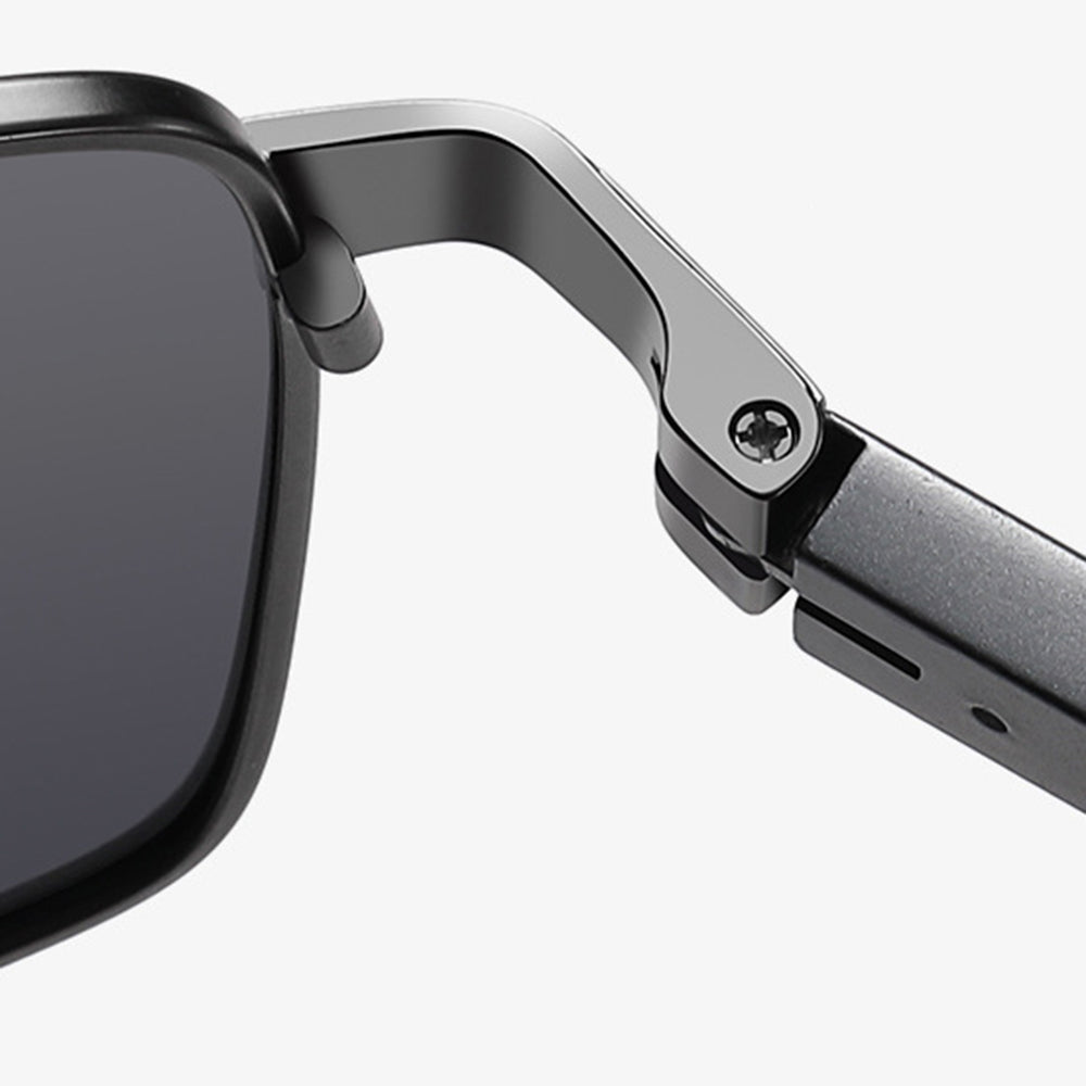Ochelari De Soare Barbati Techsuit LM001, Polarizati, Protectie UV, Gri Photochromic