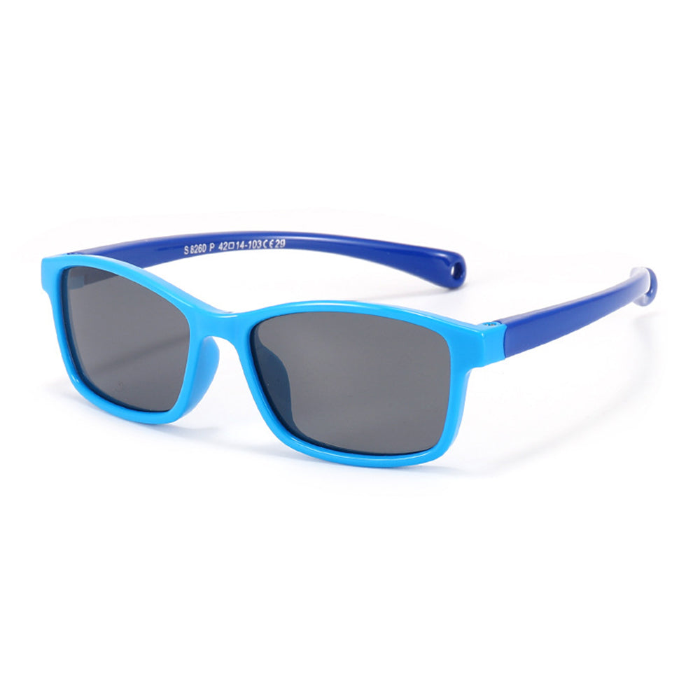 Ochelari De Soare Bebelusi Techsuit 8260-C29, Polarizati, Albastri Bleumarin