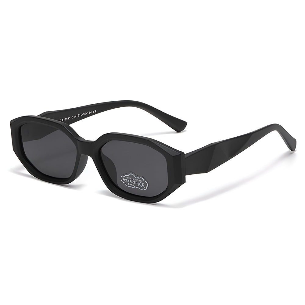 Ochelari De Soare Copii Techsuit 11153, Polarizati, Protectie UV, Negri