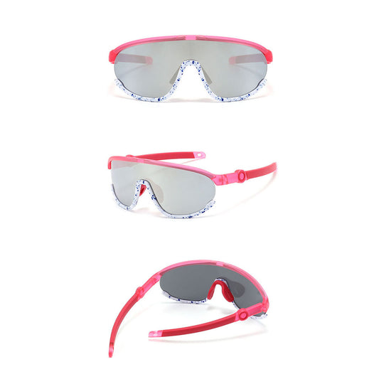 Ochelari De Soare Copii Techsuit 2025, Polarizati, Protectie UV, Galbeni
