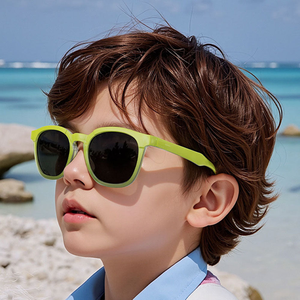 Ochelari De Soare Copii Techsuit 691, Polarizati, Protectie UV, Negri
