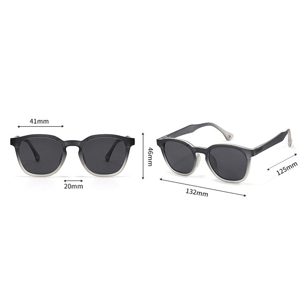 Ochelari De Soare Copii Techsuit 691, Polarizati, Protectie UV, Negri Oranj Gradient