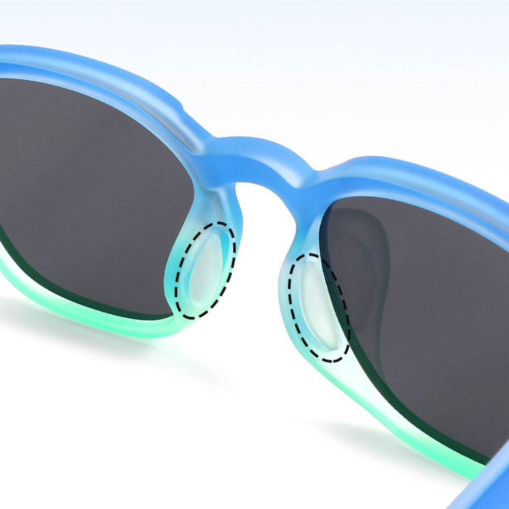 Ochelari De Soare Copii Techsuit 691, Polarizati, Protectie UV, Portocalii