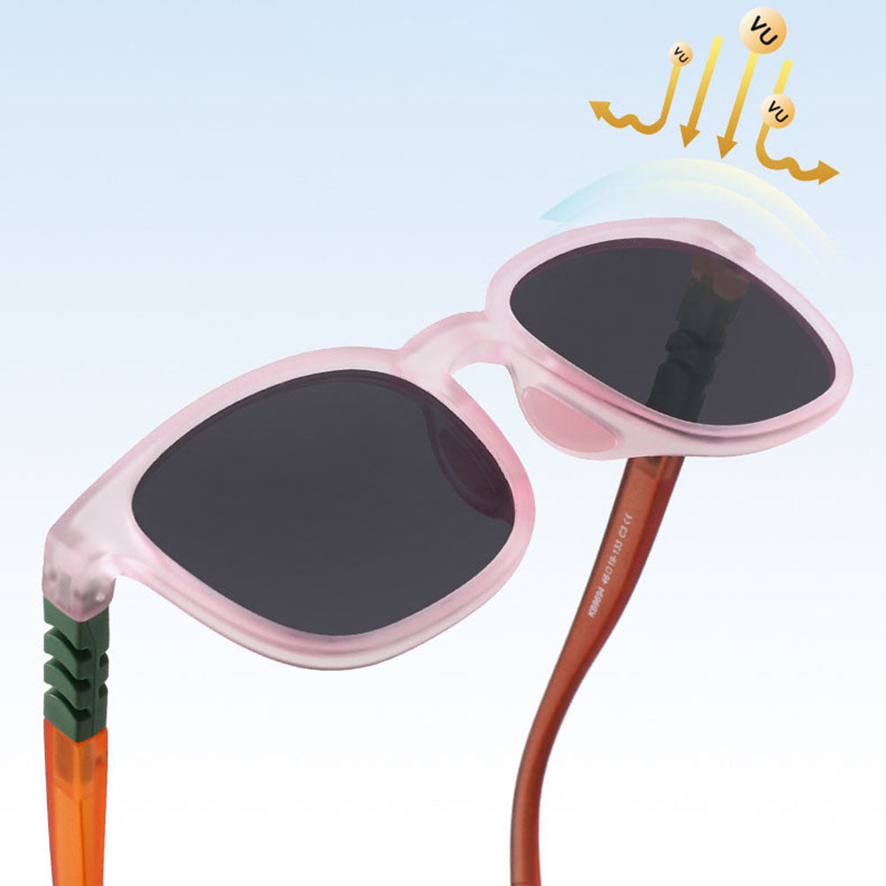 Ochelari De Soare Copii Techsuit 9694, Polarizati, Protectie UV, Bleu Negri