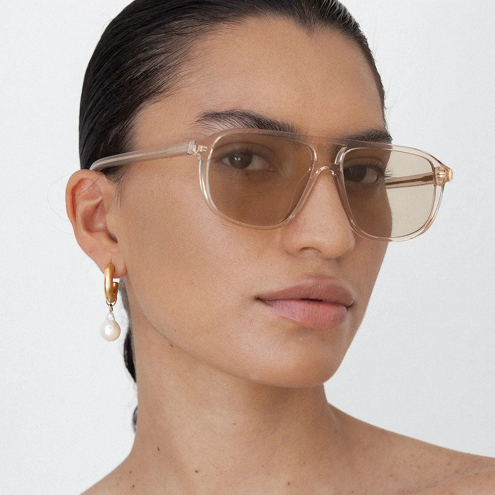 Ochelari De Soare Dama Techsuit 18266, Negri Portocalii