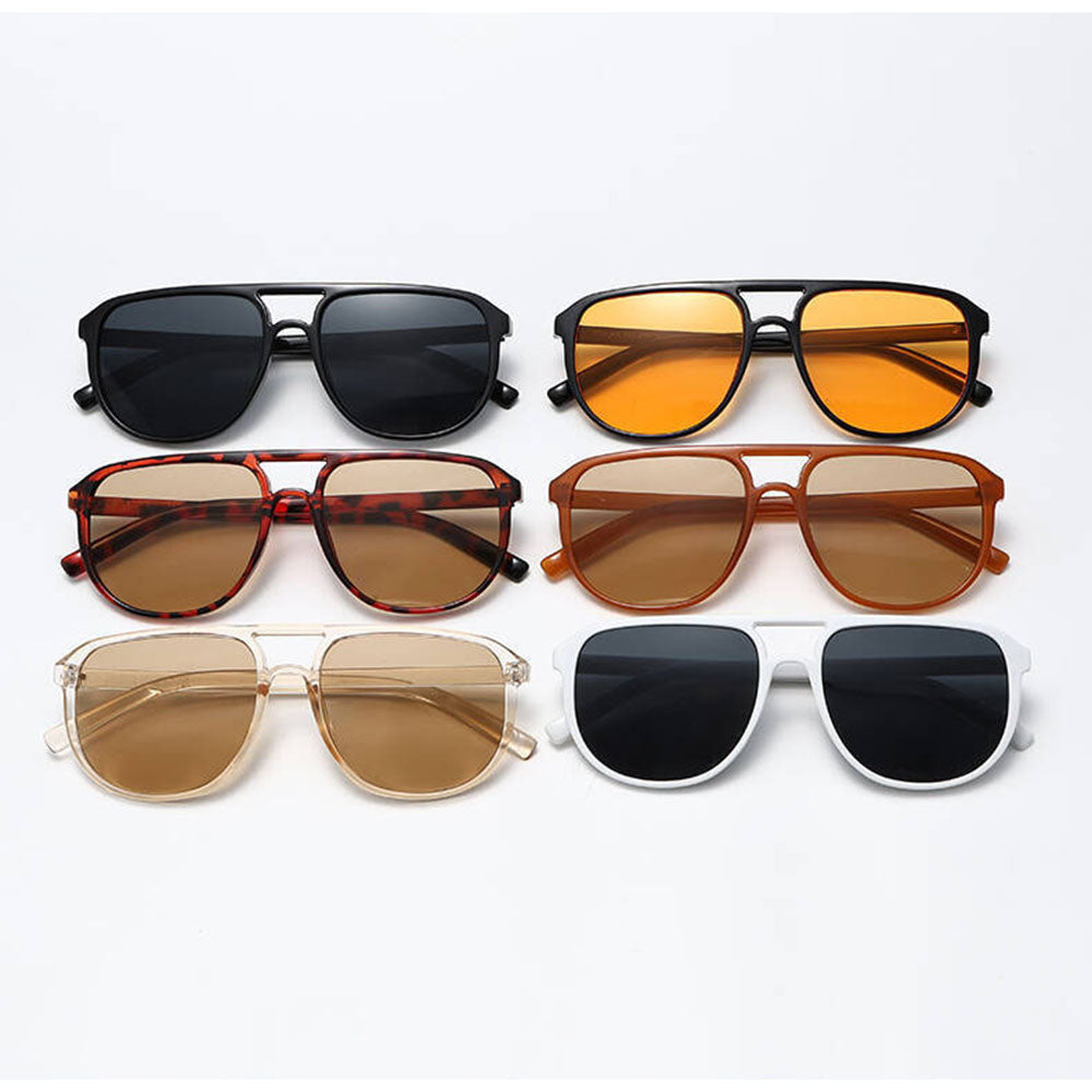 Ochelari De Soare Dama Techsuit 18266, Negri Portocalii