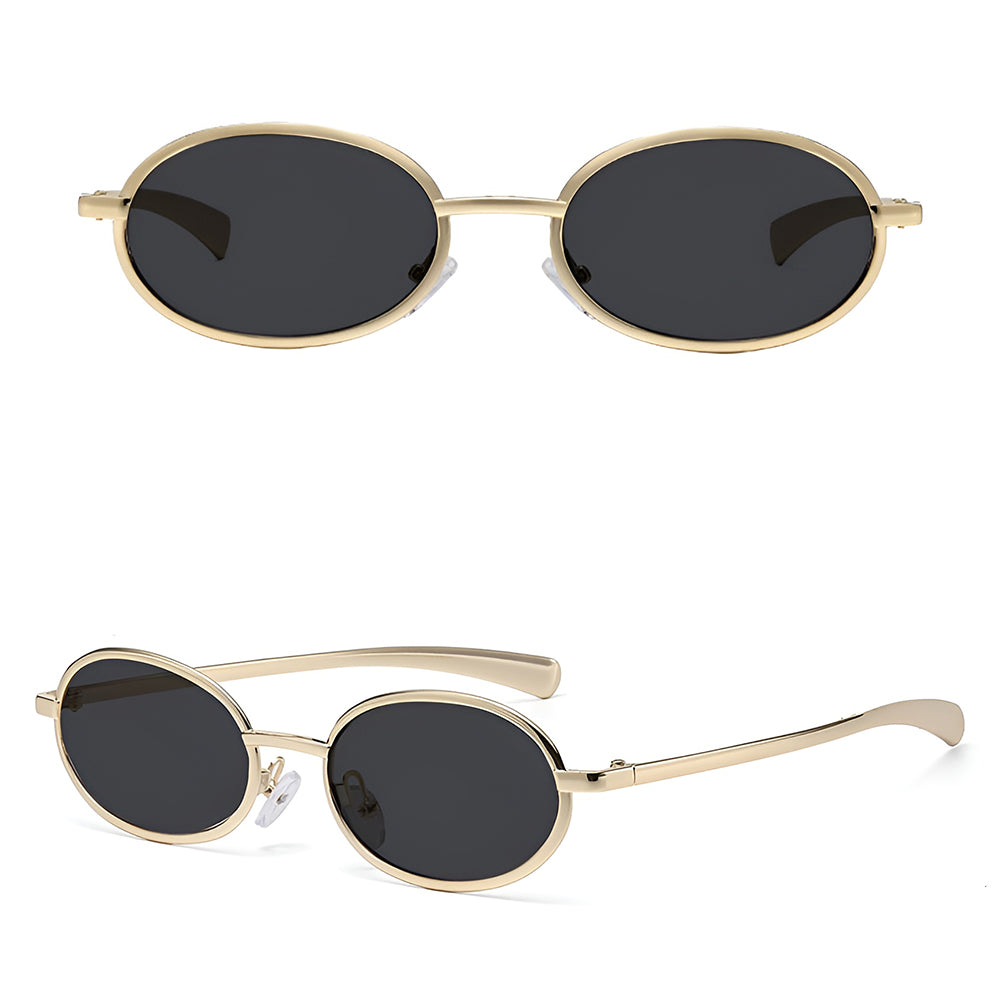 Ochelari De Soare Dama Techsuit 3220, Aurii Negri