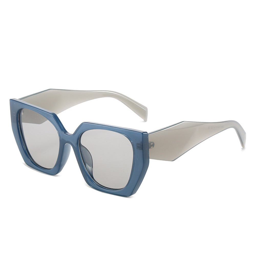 Ochelari De Soare Dama Techsuit 3967, Albastri Gri