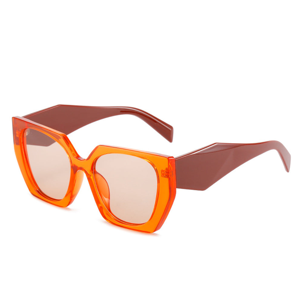 Ochelari De Soare Dama Techsuit 3967, Portocali Mov