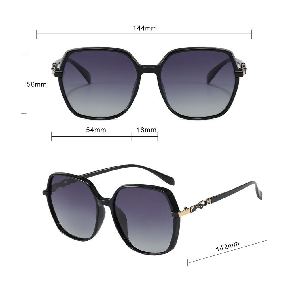 Ochelari De Soare Dama Techsuit 5223, Polarizati, Protectie UV, Maro