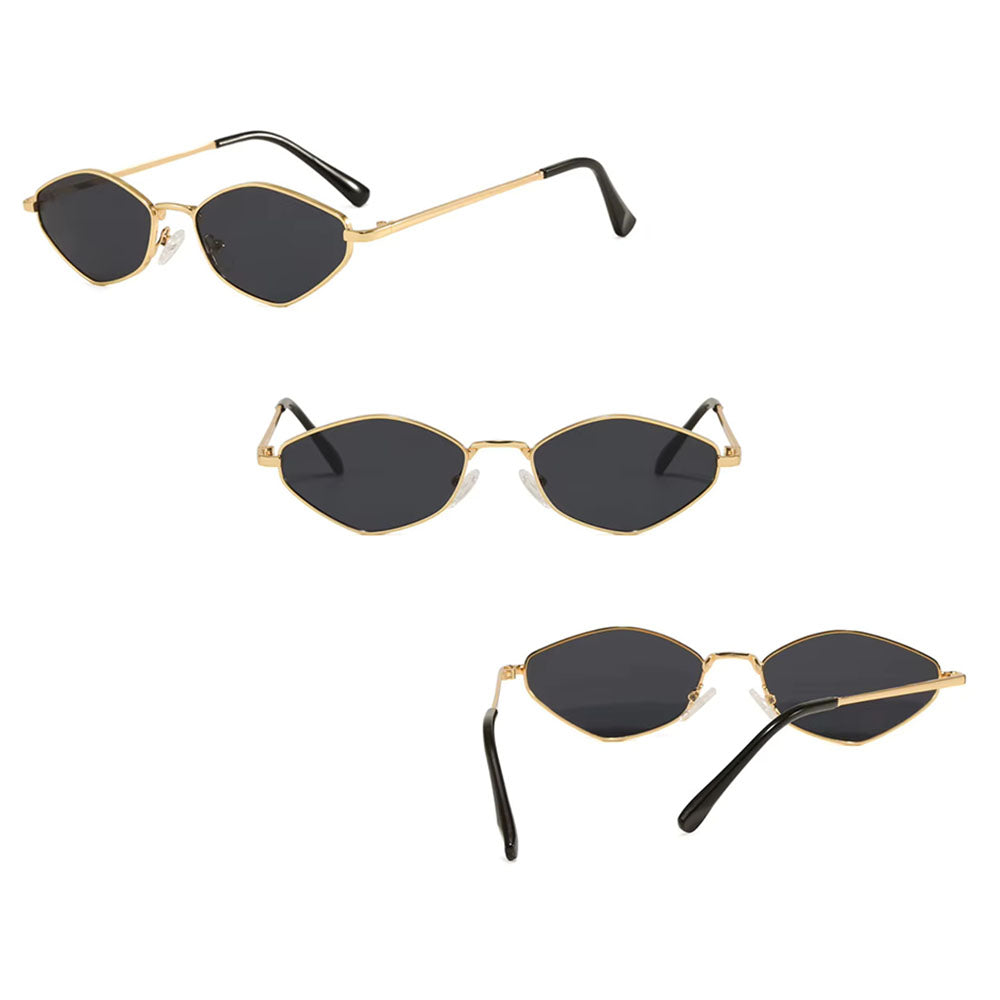 Ochelari De Soare Dama Techsuit 6206, Aurii Verzi