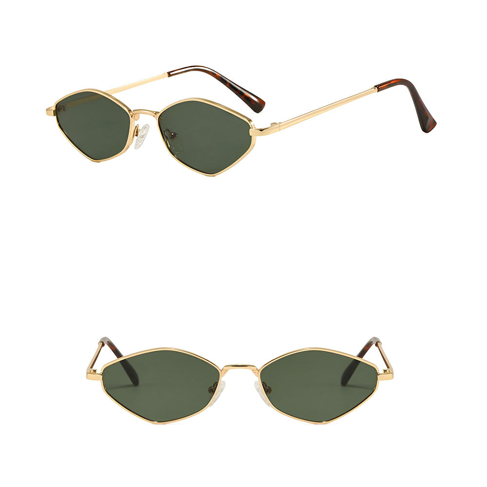 Ochelari De Soare Dama Techsuit 6206, Aurii Verzi