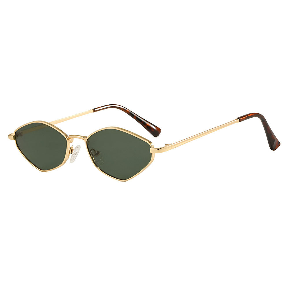 Ochelari De Soare Dama Techsuit 6206, Aurii Verzi
