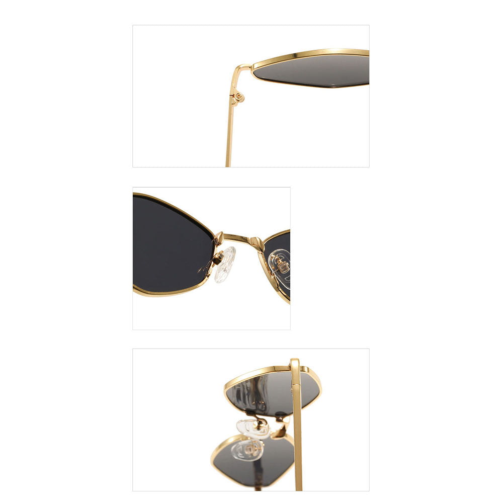 Ochelari De Soare Dama Techsuit 6206, Aurii Verzi