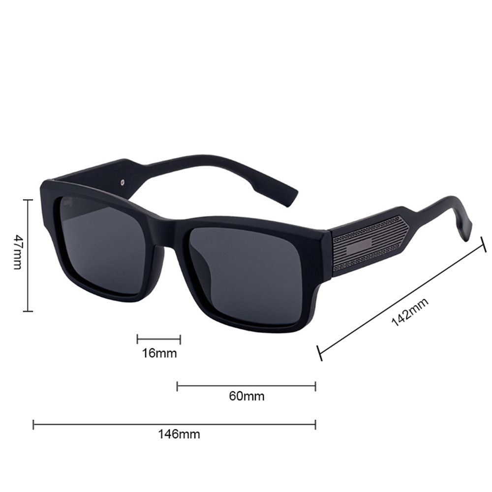 Ochelari De Soare Dama Techsuit 8485, Polarizati, Protectie UV, Negri