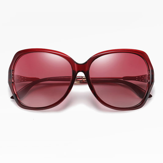 Ochelari De Soare Dama Techsuit 8881, Polarizati, Protectie UV, Rosii