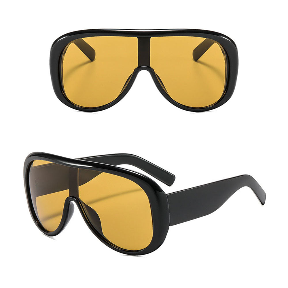 Ochelari De Soare Dama Techsuit 89337, Negri Galbeni