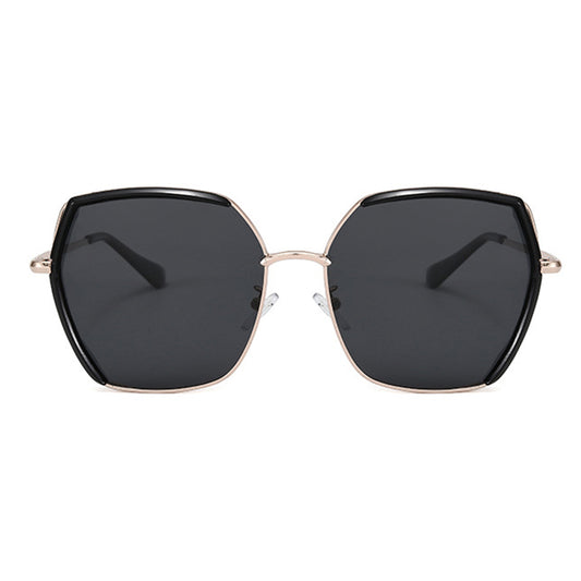 Ochelari De Soare Dama Techsuit 9768, Polarizati, Protectie UV, Gri Aurii Verzi