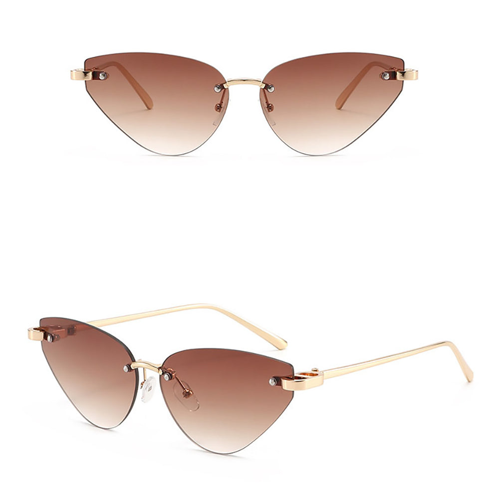 Ochelari De Soare Dama Techsuit S099, Aurii Maro