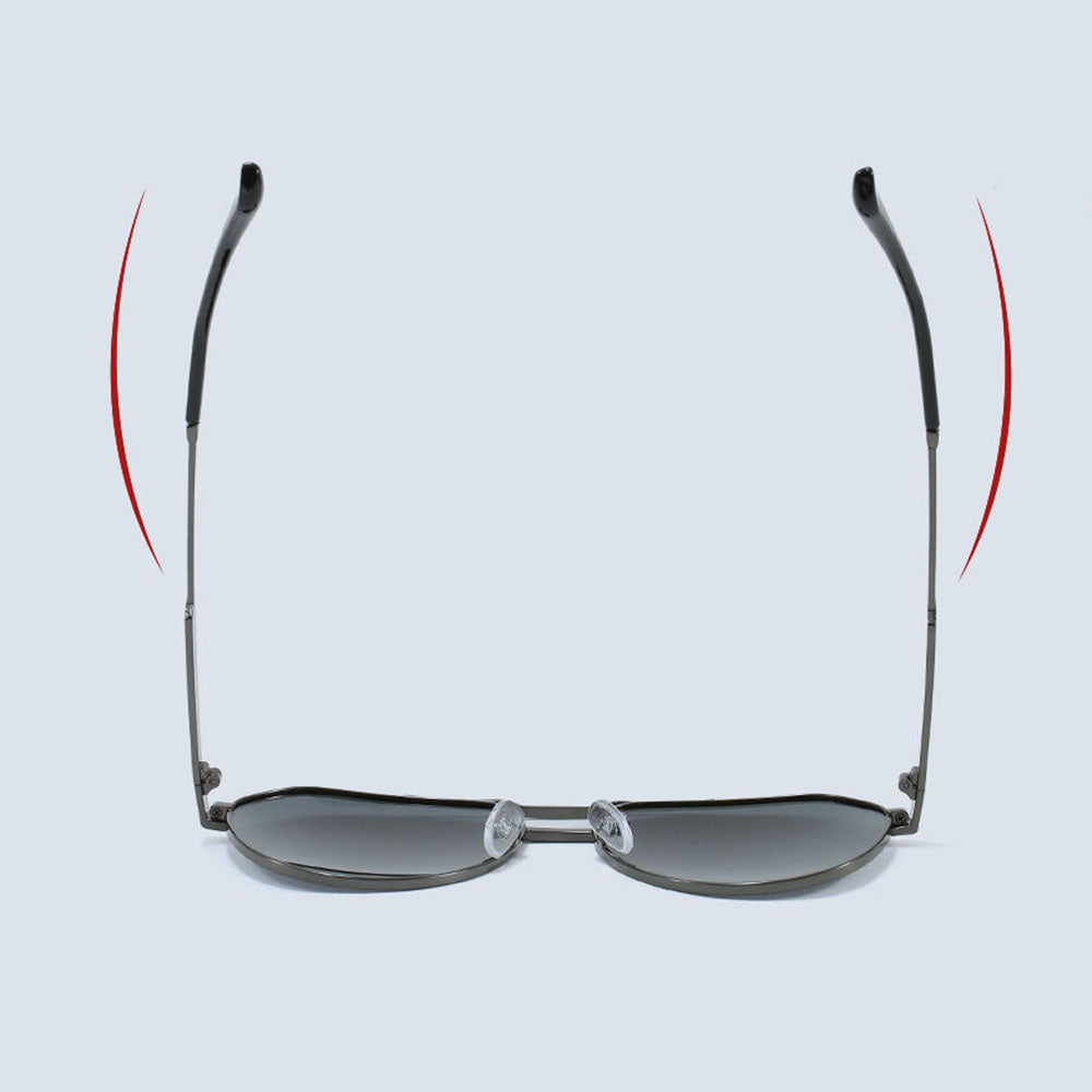 Ochelari De Soare Unisex Techsuit 8622, Polarizati, Protectie UV, Aurii