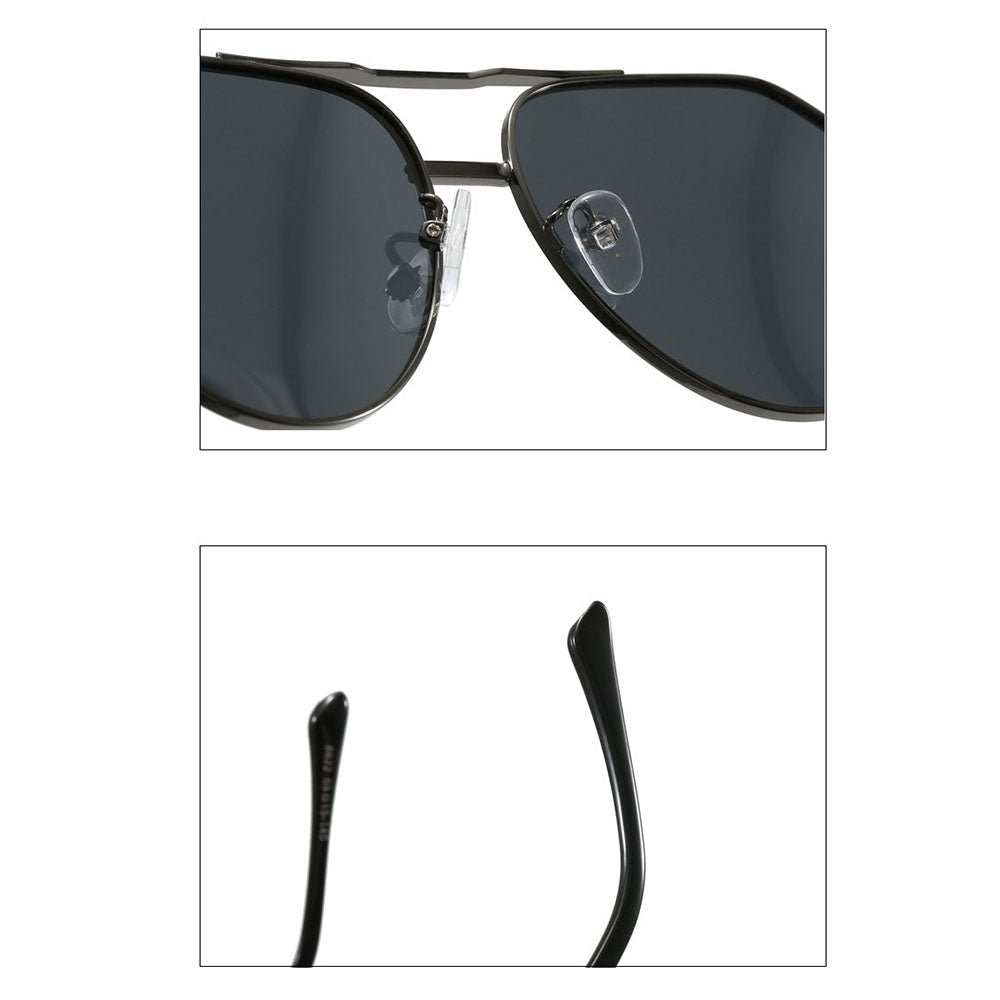 Ochelari De Soare Unisex Techsuit 8622, Polarizati, Protectie UV, Aurii