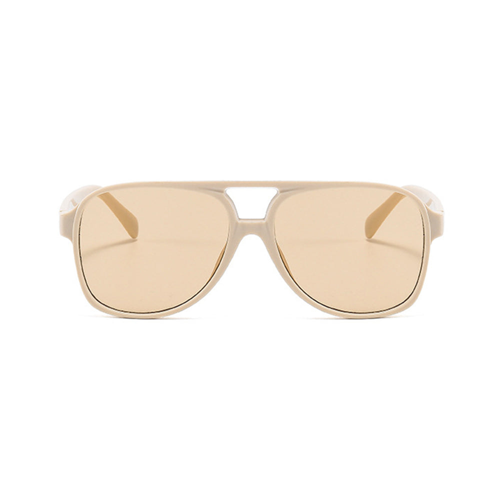 Ochelari De Soare Unisex Techsuit 98061, Protectie UV, Bej Maro