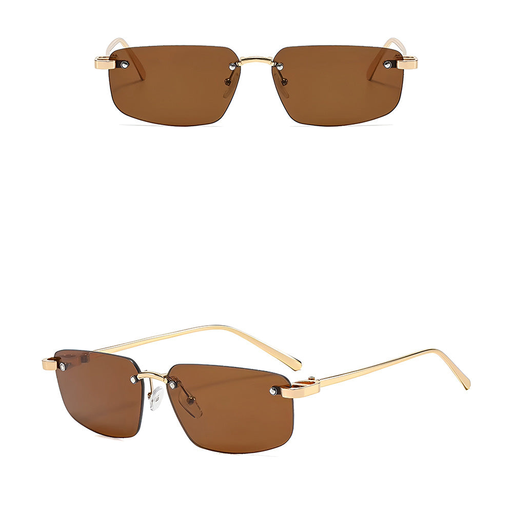 Ochelari De Soare Unisex Techsuit S098, Aurii Maro