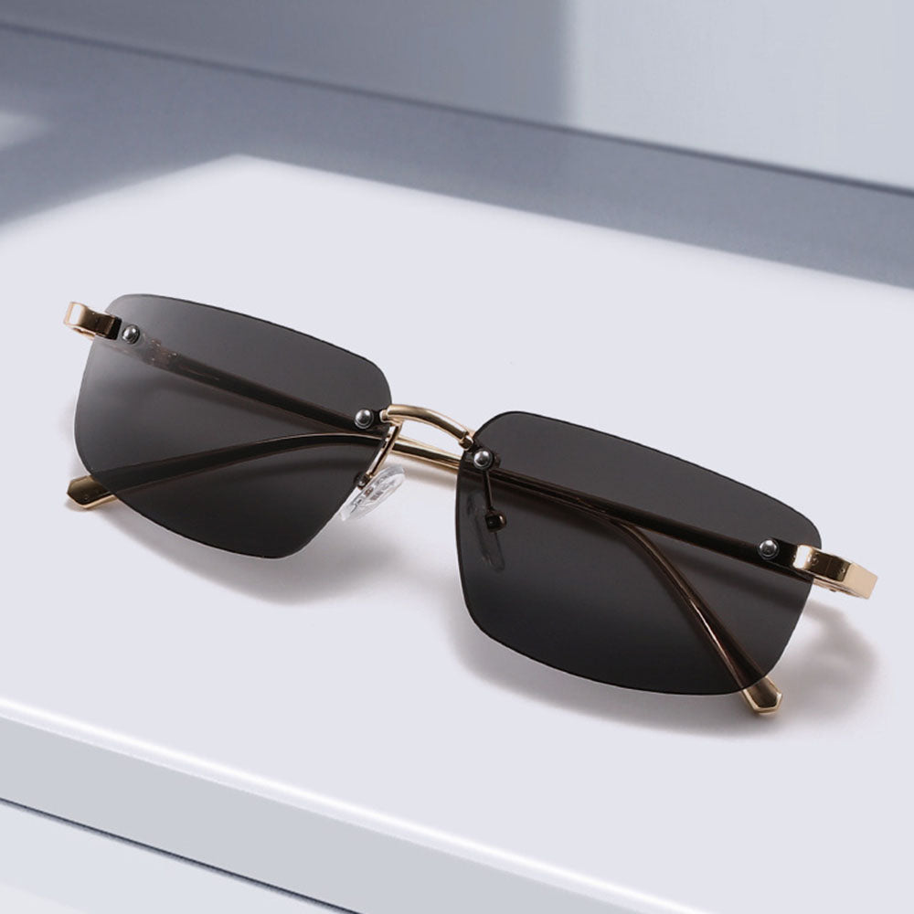 Ochelari De Soare Unisex Techsuit S098, Aurii Maro
