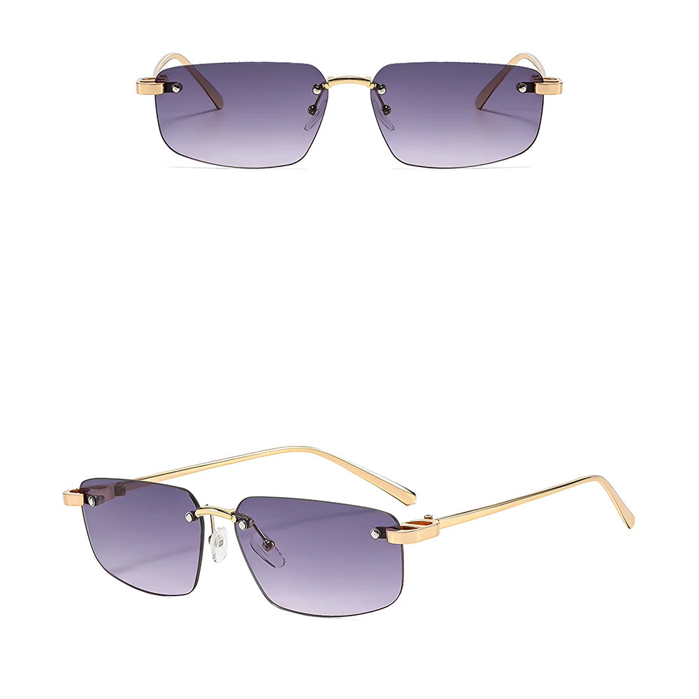 Ochelari De Soare Unisex Techsuit S098, Aurii Mov