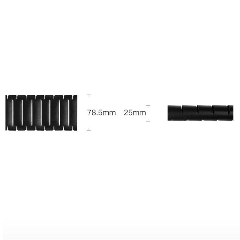 Organizator Cabluri UGREEN LP121, 25mm, 3m, Negru