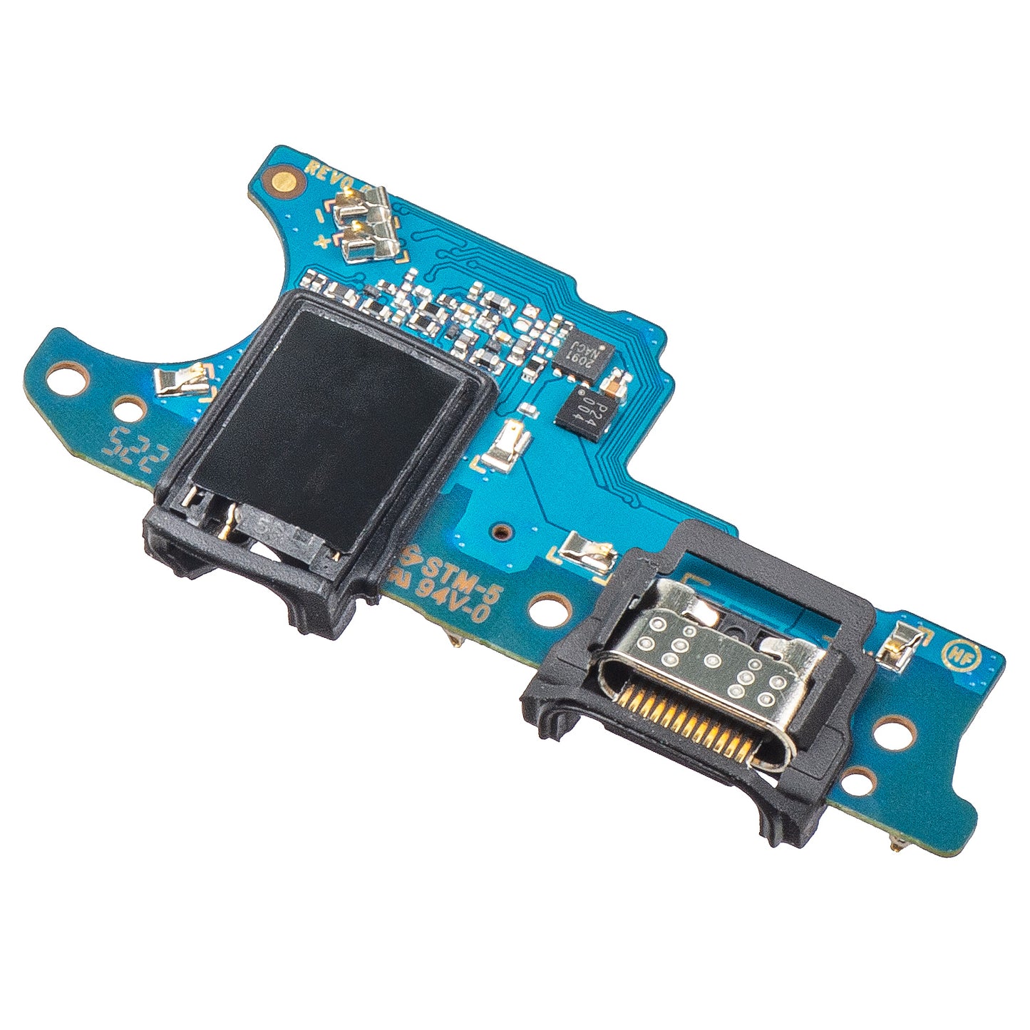 Placa cu Conector Incarcare - Audio - Microfon Samsung Galaxy A03s A037, Versiune Europa, Service Pack GH81-21245A